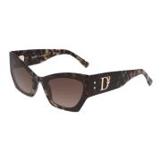 Dsquared2 Cat Eye Solglasögon D2 0132/s Brown, Dam