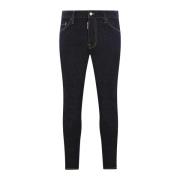 Dsquared2 Herr Casual Byxor med 5 Fickor Blue, Herr