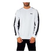 Fila Natan Crew Sweat Long-sleeve T-shirt White, Herr