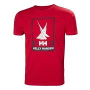 Helly Hansen Shoreline T-shirt Red, Herr