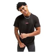 Levi's SS Avslappnad Baby Tab Tee T-shirt Black, Herr