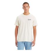 Levi's Grafisk Crewneck Tee T-shirt Beige, Herr