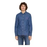 Levi's Batteri Hm Skjorta Blue, Herr