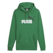 Puma Essentials+ Two Hoodie Green, Herr