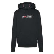 Tommy Hilfiger Essentials Hoody Hoodie Black, Herr