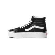 Vans Svart-Vita Sk8-Hi Platform 2.0 Sneakers Black, Dam