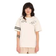 Volcom Nando Von Arb T-shirt White, Dam