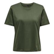 Only T-shirt Green, Dam