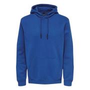 Only & Sons Hoodie Blue, Herr