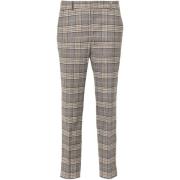 Peserico Ullblandning Tartan Check Byxor Multicolor, Dam