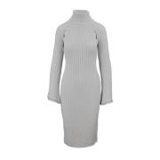 Patrizia Pepe Slim Fit Klänning White, Dam