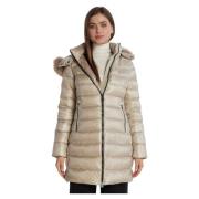 Hetregó Puffer Jacket Beige, Dam