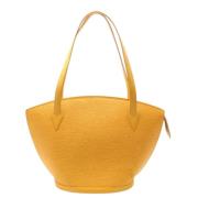 Louis Vuitton Vintage Pre-owned Laeder louis-vuitton-vskor Yellow, Dam