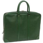 Louis Vuitton Vintage Pre-owned Laeder portfljer Green, Dam