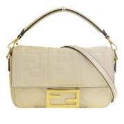 Fendi Vintage Pre-owned Tyg fendi-vskor Beige, Dam