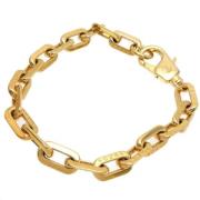 Louis Vuitton Vintage Pre-owned Metall halsband Yellow, Dam