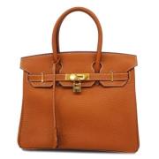 Hermès Vintage Pre-owned Laeder handvskor Brown, Dam