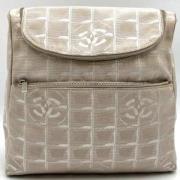 Chanel Vintage Pre-owned Laeder chanel-vskor Beige, Dam