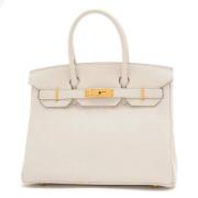 Hermès Vintage Pre-owned Laeder handvskor Gray, Dam