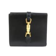 Gucci Vintage Pre-owned Laeder plnbcker Black, Dam