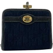 Dior Vintage Pre-owned Canvas plnbcker Blue, Dam