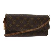 Louis Vuitton Vintage Pre-owned Canvas louis-vuitton-vskor Brown, Dam