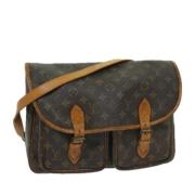 Louis Vuitton Vintage Pre-owned Canvas louis-vuitton-vskor Brown, Dam