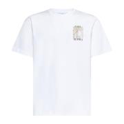 Casablanca Mushroom Goddess Print T-shirt White, Herr