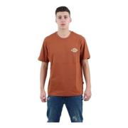 Dickies Ruston T-shirt Brown, Herr