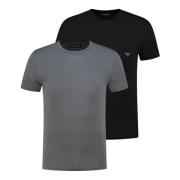 Emporio Armani Sportiga T-shirts och Polos Svart Black, Herr