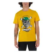 Jack & Jones Jorcaptain Tee Crewneck T-shirt Yellow, Herr