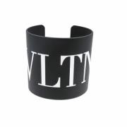 Valentino Vintage Pre-owned Laeder armband Black, Dam