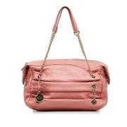 Valentino Vintage Pre-owned Laeder axelremsvskor Pink, Dam