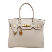 Hermès Vintage Pre-owned Laeder handvskor White, Dam