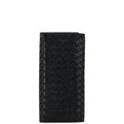 Bottega Veneta Vintage Pre-owned Laeder plnbcker Black, Dam