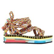 Chloé Pre-owned Pre-owned Bomull sandaler Multicolor, Dam