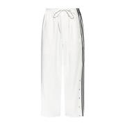 Y-3 3-Stripes Wide Leg Sportbyxor Gray, Herr