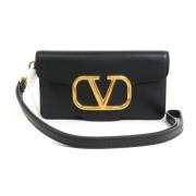 Valentino Vintage Pre-owned Laeder hem-och-kontorstillbehr Black, Dam