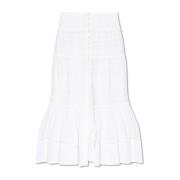 Isabel Marant Étoile Kjol `Gihane` White, Dam