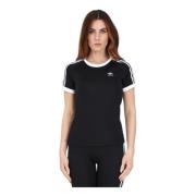 Adidas Klassisk Svart Sport T-Shirt Black, Dam