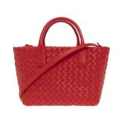 Bottega Veneta Mini shopper väska Red, Dam