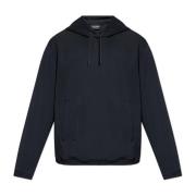 Emporio Armani Hoodie Blue, Herr