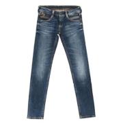 Pepe Jeans Blå Saturn Straight Leg Byxor Blue, Dam