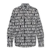 Versace Jeans Couture Skjorta med logotyp Black, Herr