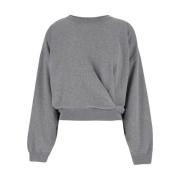 Isabel Marant Étoile Grå Paulia Sweatshirt Sweaters Gray, Dam