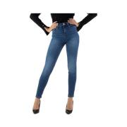 Guess Slim Fit Denim Byxor Blue, Dam