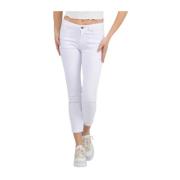 Fracomina Dam Denim Jeans, Modell Fp23Sv8000W50101 White, Dam