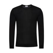 Calvin Klein Merino Crew Neck Jumper Black, Herr