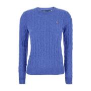 Polo Ralph Lauren Blå Tröja Julianna Pullover Blue, Dam