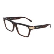 Versace Fyrkantiga Acetatglasögon Modell VE 3354 Brown, Unisex